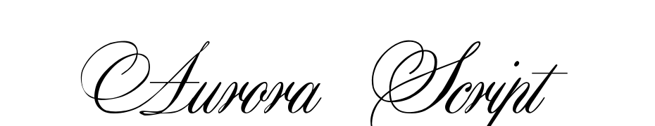 Aurora Script Font Download Free